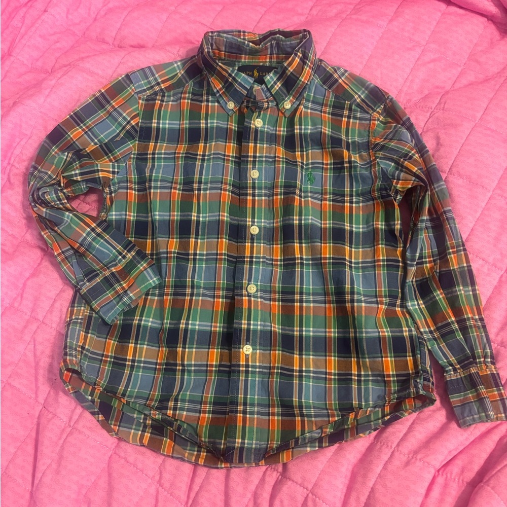 Ralph Lauren Multicolor Plaid Shirt
